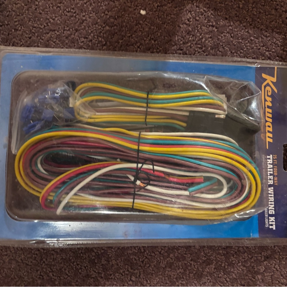 Kenway Trailer Wiring Kit with Multicolor Wires